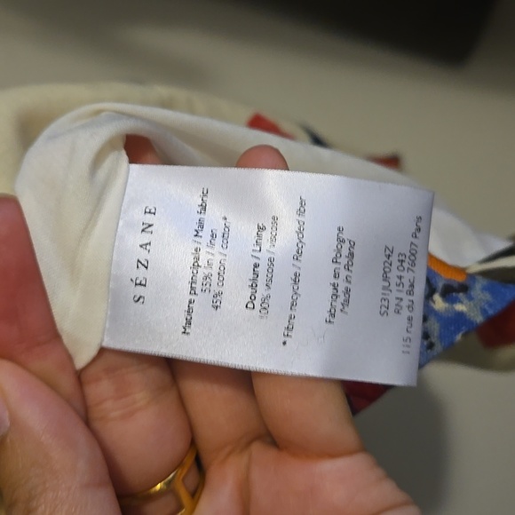 Sezane Leslie Mini Skirt